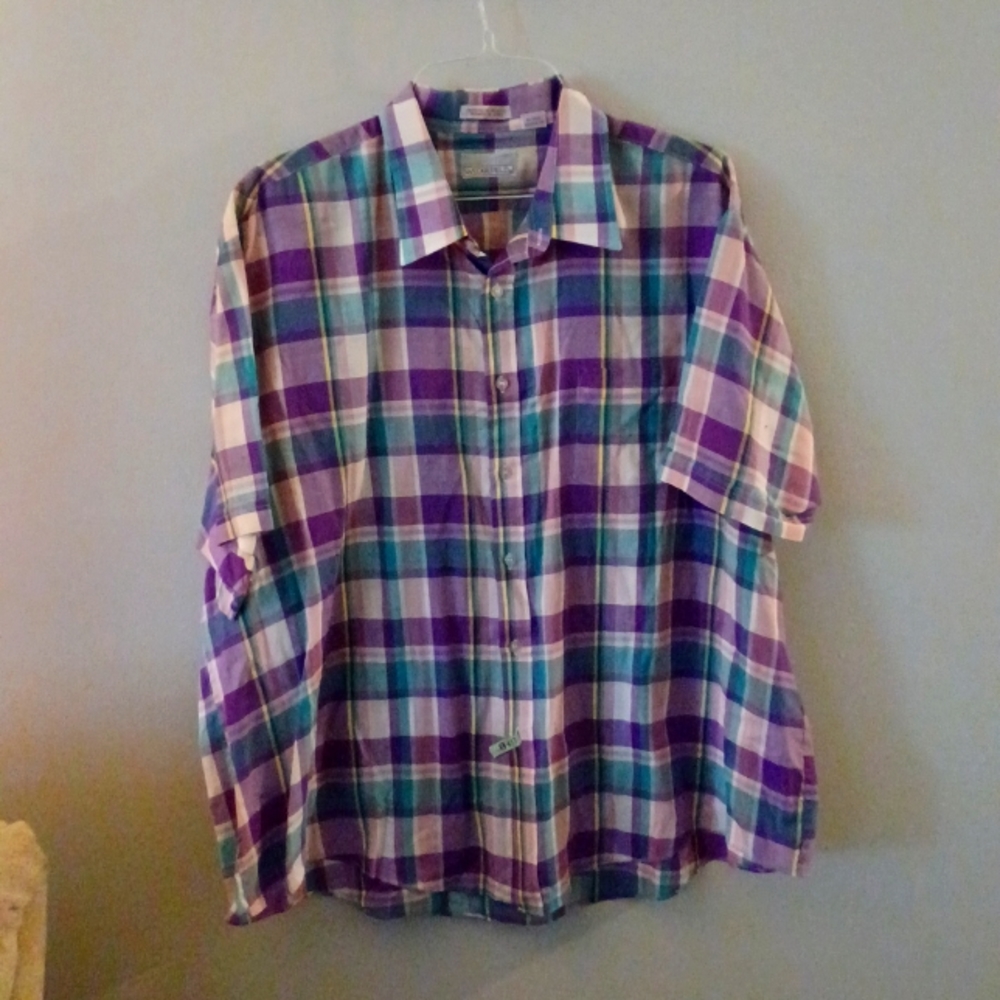 Wedgefield Big & Tall Button Down Shirt 3XL
